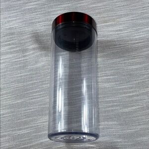 Starbucks Red Top airtight acrylic canister 2010 made in Taiwan has scratches